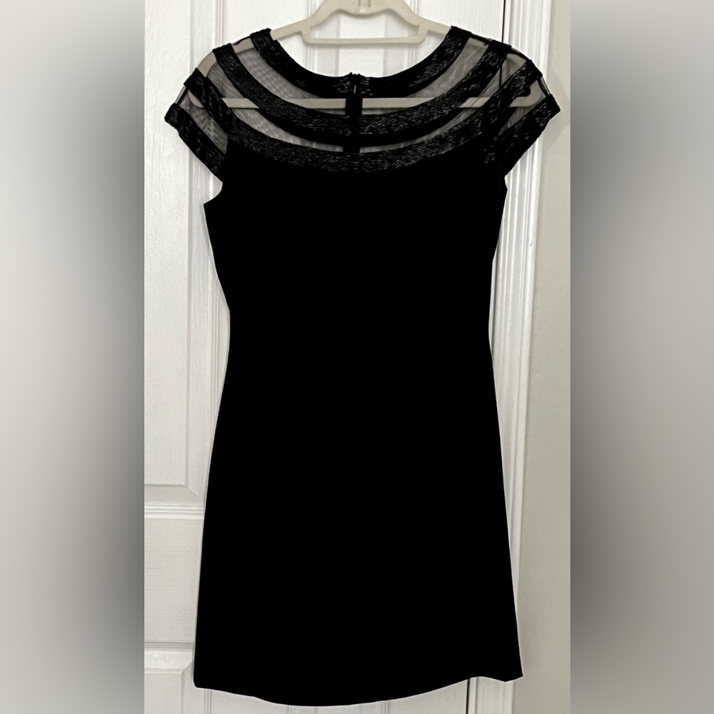 NITELINE WOMENS DRESS, COCKTAIL, BLACK, size 4